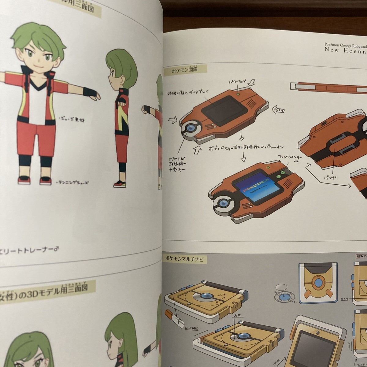 Pokemon Omega Ruby and Pokemon Alpha Sapphire New Hoenn ART Book