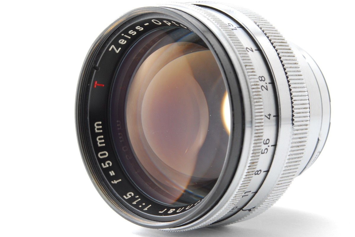 Near MINT] Carl Zeiss Opton Sonnar 50mm F/1.5 T Lens for Contax