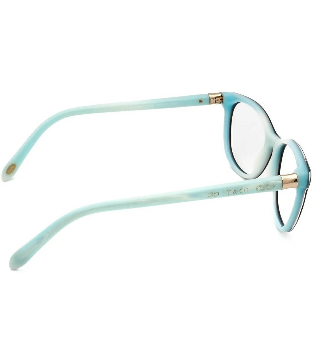 Vintage Tiffany & Co. Eyeglasses TF 2135 8163 Black/Blue Pearl