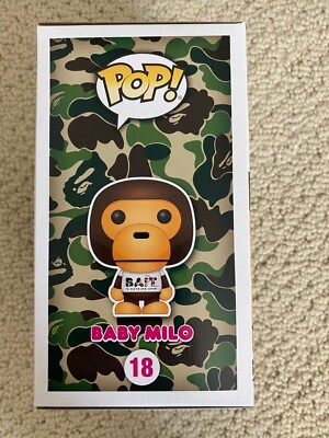 Bape Baby Milo X Bait X Funko Pop Figure *IN HAND* A Bathing Ape