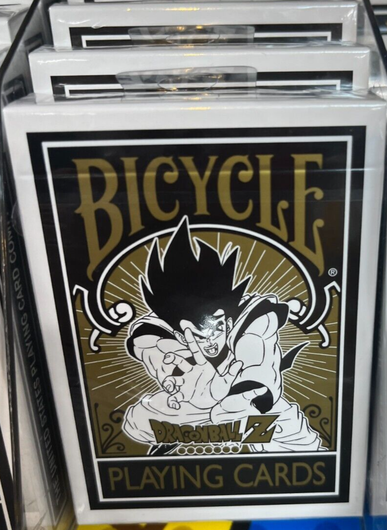 Naruto Dragonball Z Bicycle Playing Cards set of 2 Trump poker