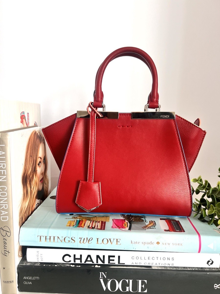 Fendi Dark Red Mini 3Jours | eBay