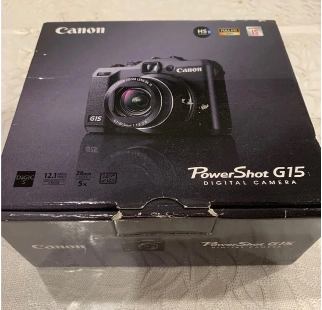 Canon PowerShot G15 Bridge Digital Cameras for sale | eBay