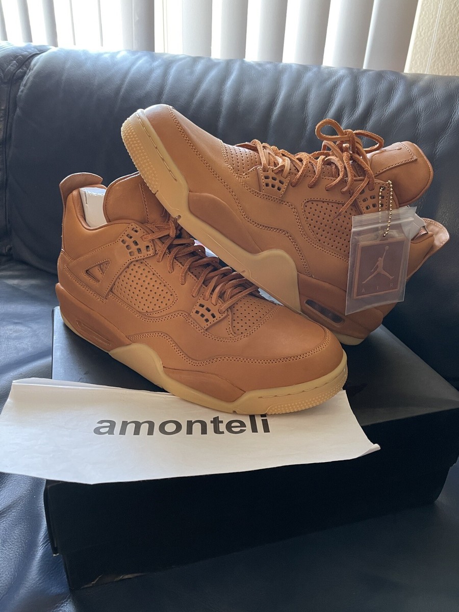 BRAND NEW JORDAN 4 RETRO PINNACLE - GINGER WHEAT 2016 - 819139-205