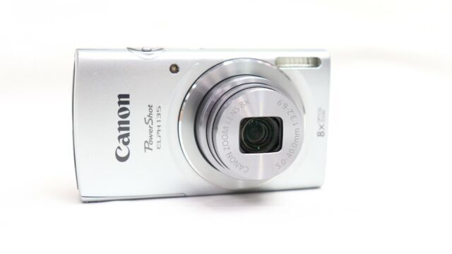 Canon PowerShot ELPH135 16 MP Digital Camera - Silver for sale