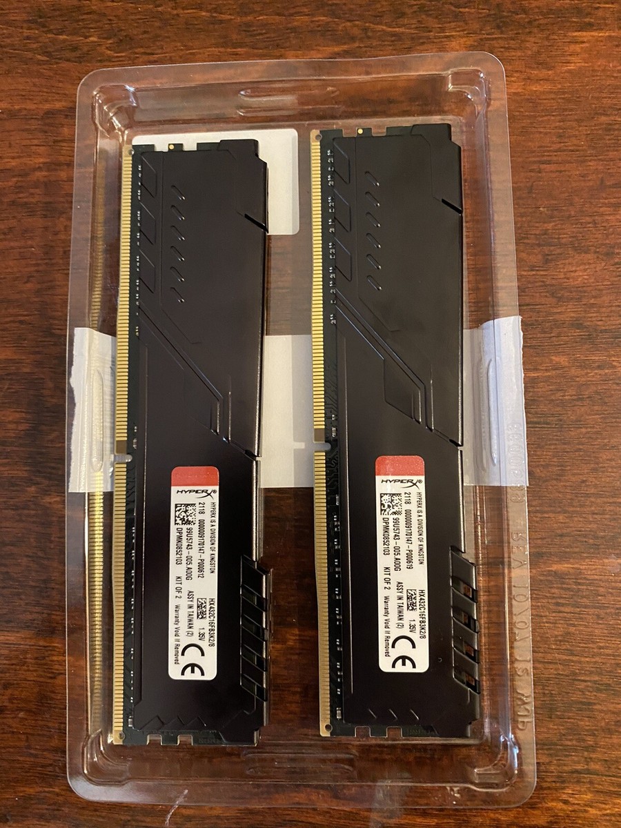 HyperX Fury 8 GB (2x4GB) DDR4 RAM | eBay
