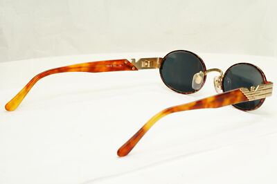 Emporio Armani 1997 Vintage Sunglasses Mens Womens Womens Gold