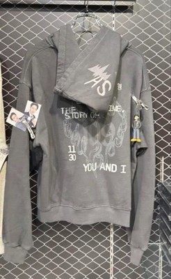 ENHYPEN Sunghoon 109 Zip-Up Hoodie Charcoal XL Artist-Made with