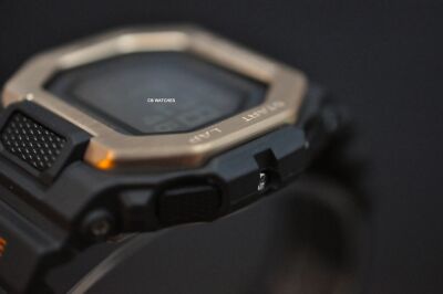 Casio G-Shock GBX-100NS-4 G-Lide Bluetooth Digital Black Resin