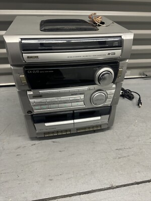 Vintage 1999 Aiwa CX-ZL10 Audio System CD3 Radio System Only