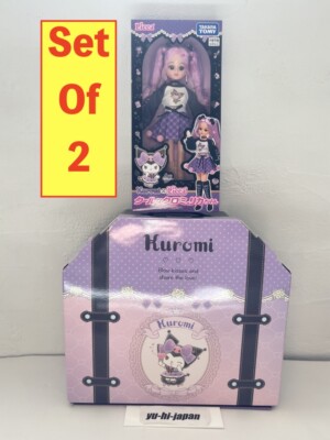 Sanrio Kuromi x Licca-chan & Room Doll Figure LD-11 Set Of 2