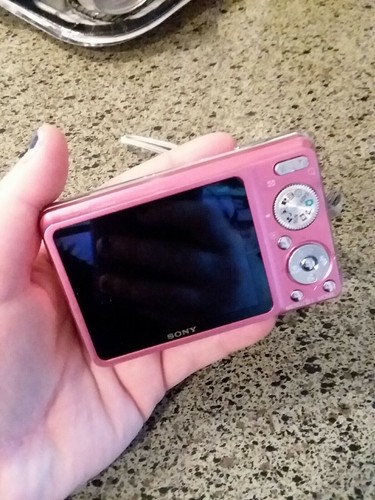 Buy Sony Cyber-shot DSC-W220 12.1MP Digital Camera - Pink online