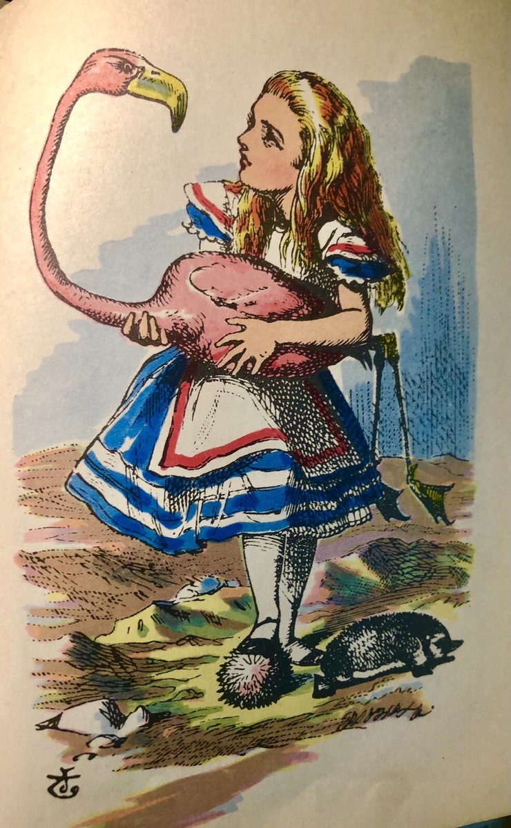 1940 Alice's Adventures in Wonderland Tenniel illustration