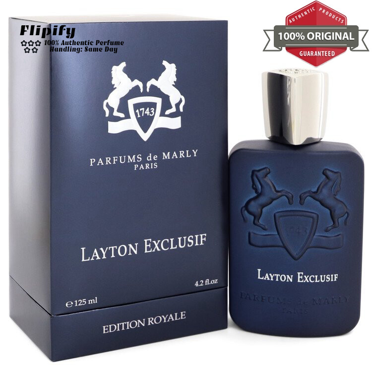 Layton Exclusif Cologne 4.2 oz EDP Spray for Men by Parfums De