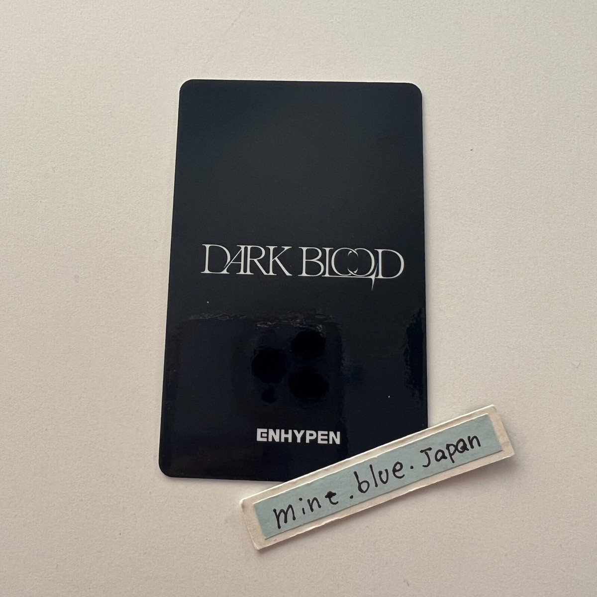 ENHYPEN DARK BLOOD weverse JP lottery event Slider pouch winning