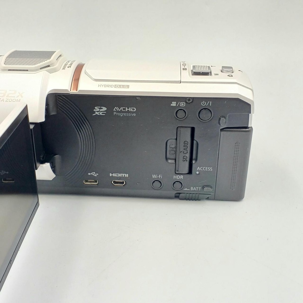 Panasonic HC-VX1M 4K Handy Camcorder 64GB White Video camera F1.8