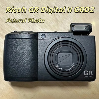 Ricoh GR Digital II GRD2 Compact Digital Camera Built-in Flash