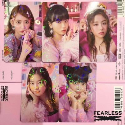 LE SSERAFIM FEARLESS Weverse Shop JAPAN Official Limited Hologram