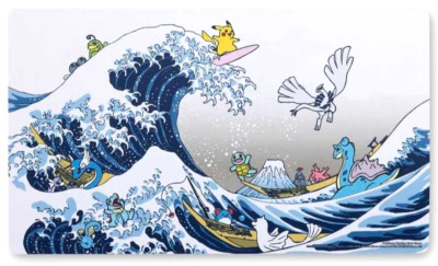 ポケモンパズル 和風 絵画 葛飾北斎1000ピース 海外ポケモンセンター