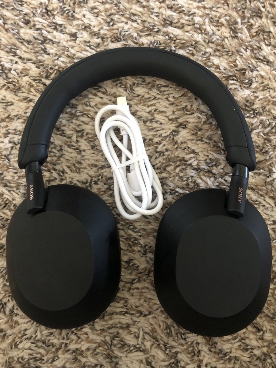 Sony YY2954 Black Wireless Noise Cancelling Stereo Headset USED | eBay