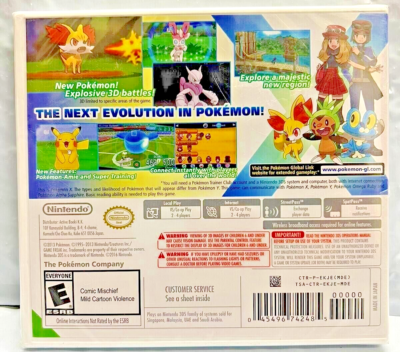 Pokemon X (Nintendo 3DS, 2013) for sale online | eBay