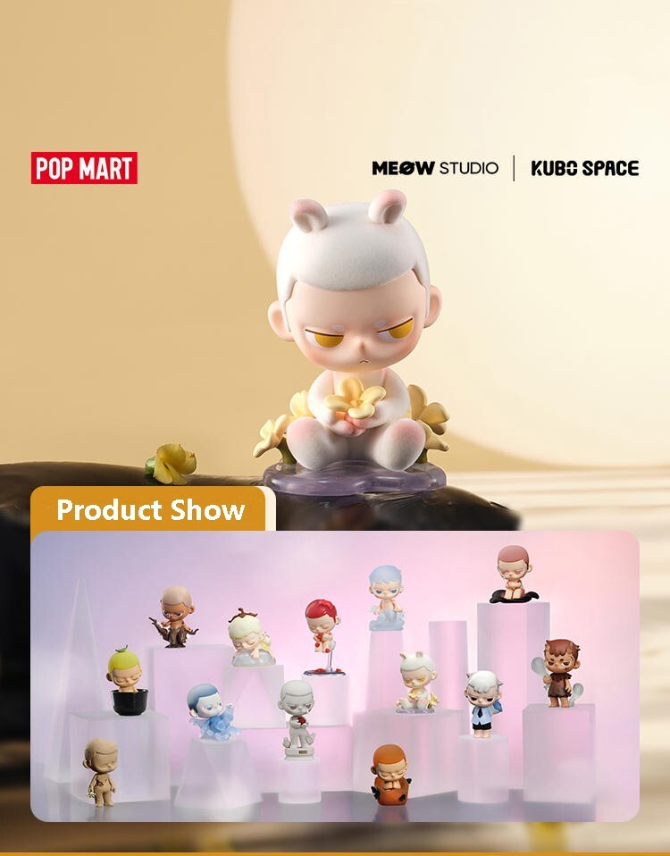 POP MART Kubo Space Breathing In Series Figure Confirmed Blind Box