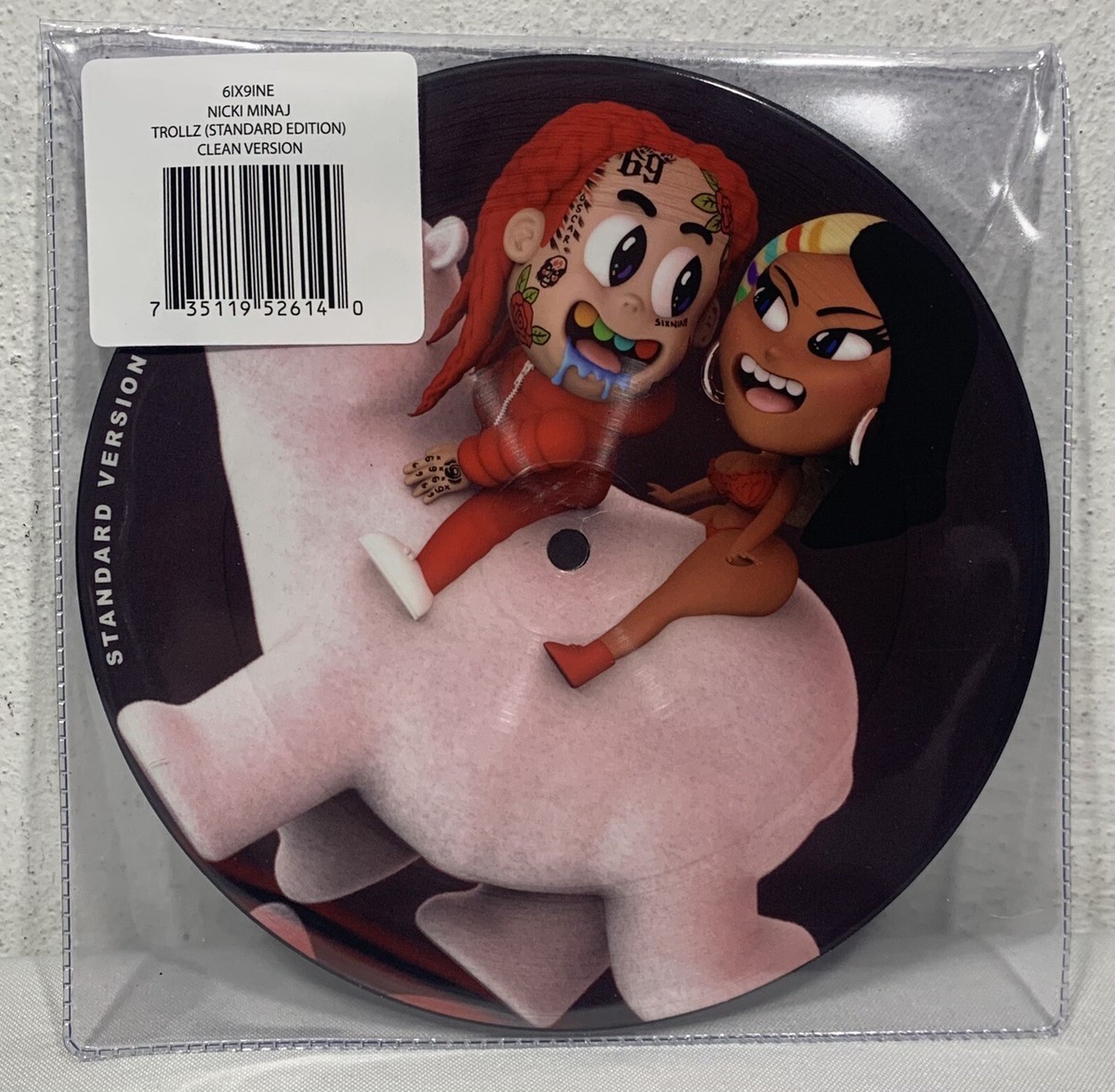 6ix9ine & Nicki Minaj TROLLZ - Standard Vinyl Clean Version 7