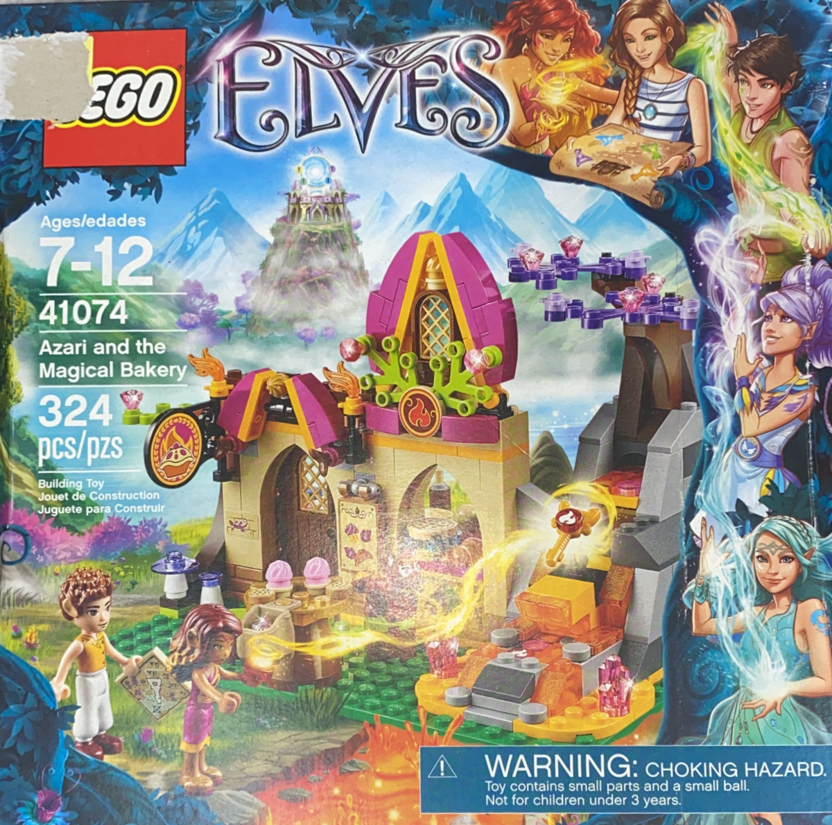 LEGO Elves Azari And The Magic Bakery 324 Pieces Building Toy