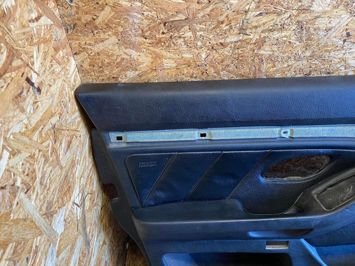 BMW 5-series E39 M Sport Front Left Door Panel Black Leather