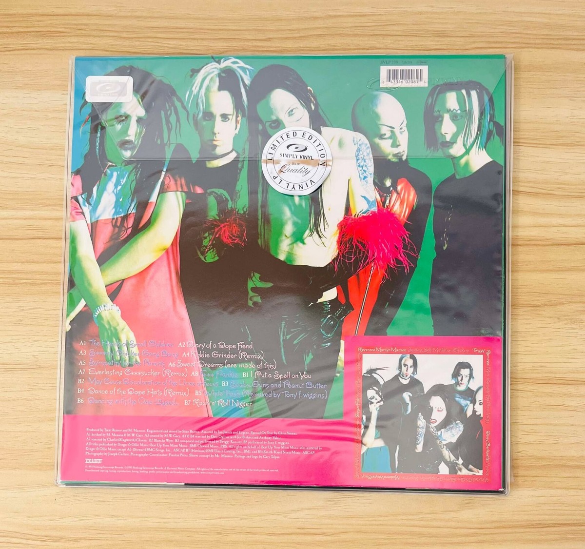 Marilyn Manson / Smells Like Children 2001 UK ORIGINAL LP Simply