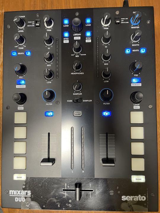Mixars Duo Mk2 Mixer Dj Professional To Two Channels With Audio