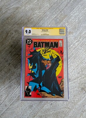 Batman #423 - CGC 9.0 SS - 1st Print - Signed by Jim Starlin WOW