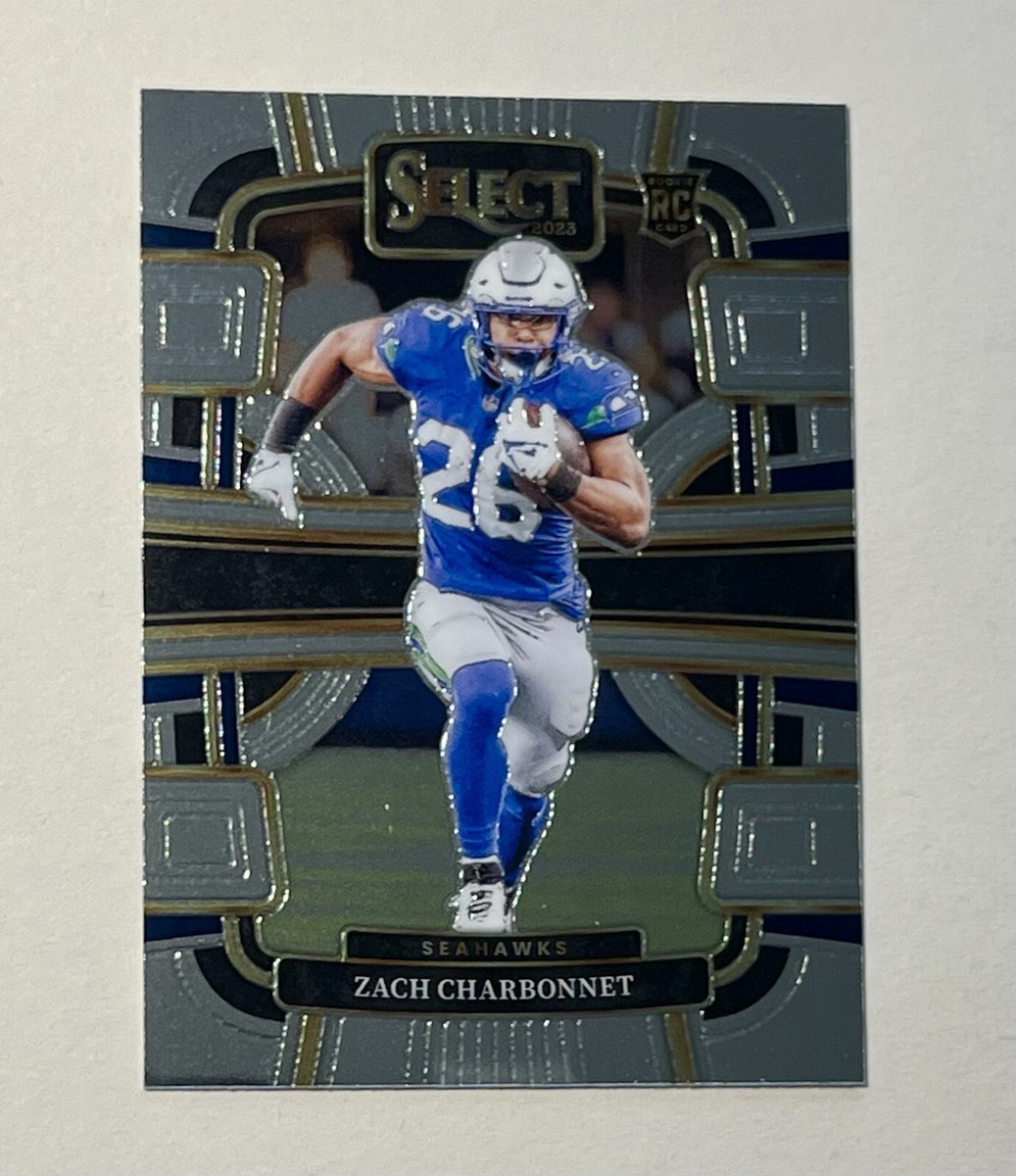 2023 Panini Select Zach Charbonnet Concourse RC #86 Seattle