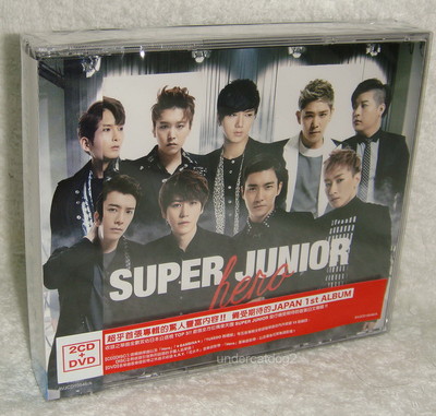 Super Junior Hero 2013 Taiwan 2-CD+DVD (1st Japanese Language