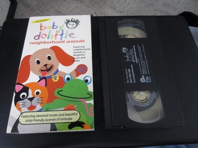 Baby Dolittle - Neighborhood Animals (VHS, 2001) 632763004232| eBay