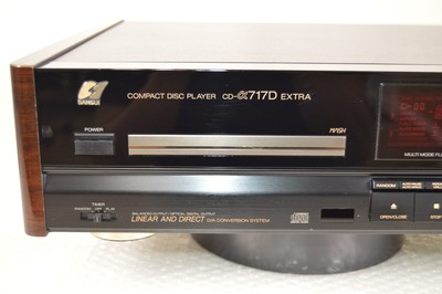SANSUI CD-α717D Extra CD Player Deck Vintage Working Excellent | eBay