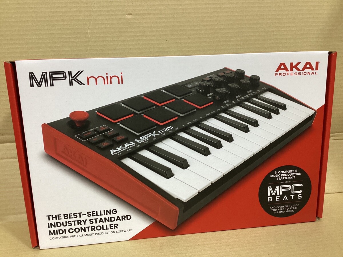 AKAI Professional MPK mini USB MIDI Keyboard Controller