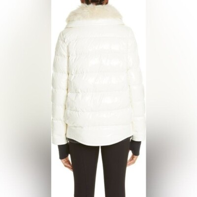 Moncler Grenoble Arabba Down Jacket with Shearling Collar | eBay