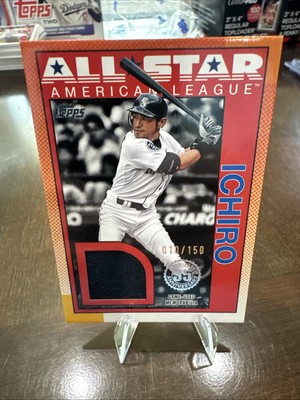 2025 Topps Series 2 Ichiro Game Used All Star Game Relic 10/150