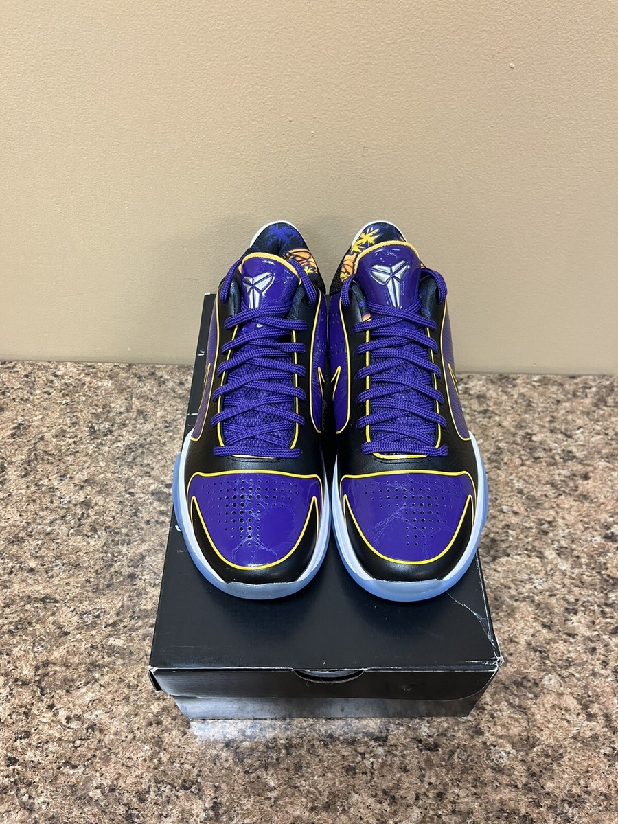 Size 7 - Nike Zoom Kobe 5 Protro Lakers 100% Authentic