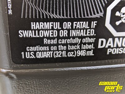 XPS PRE-MIXED ANTIFREEZE COOLANT QUART JUG 9779149 Canam UNIVERSAL