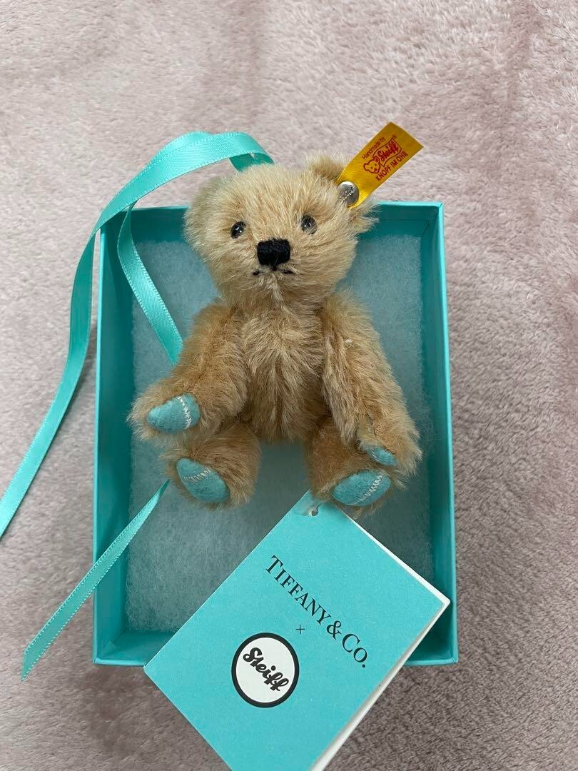 Steiff x Tiffany & Co. Love Teddy Bear Ornament Used From Japan | eBay