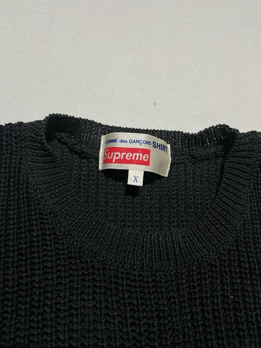 Supreme COMME des GARCONS SHIRT Sweater XL NWOT GM5 | eBay