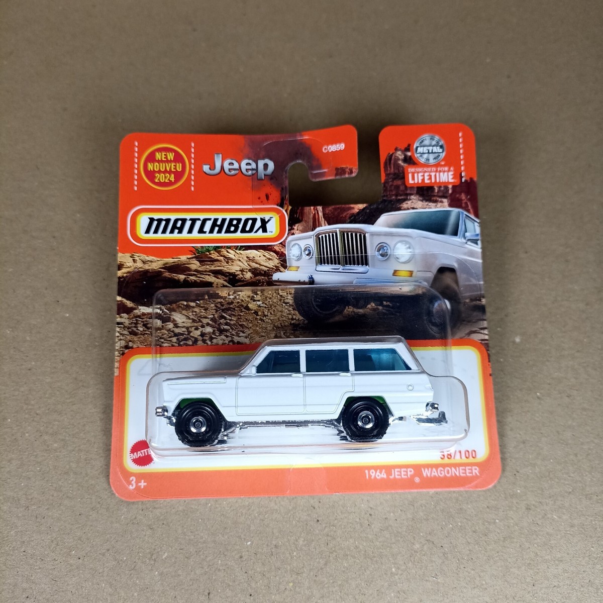 Matchbox 2024 1964 Jeep Wagoneer White Short Card | eBay