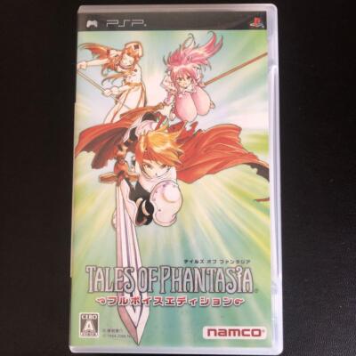 Tales of Phantasia Full Voice Edition PSP Bandai Namco RPG Game