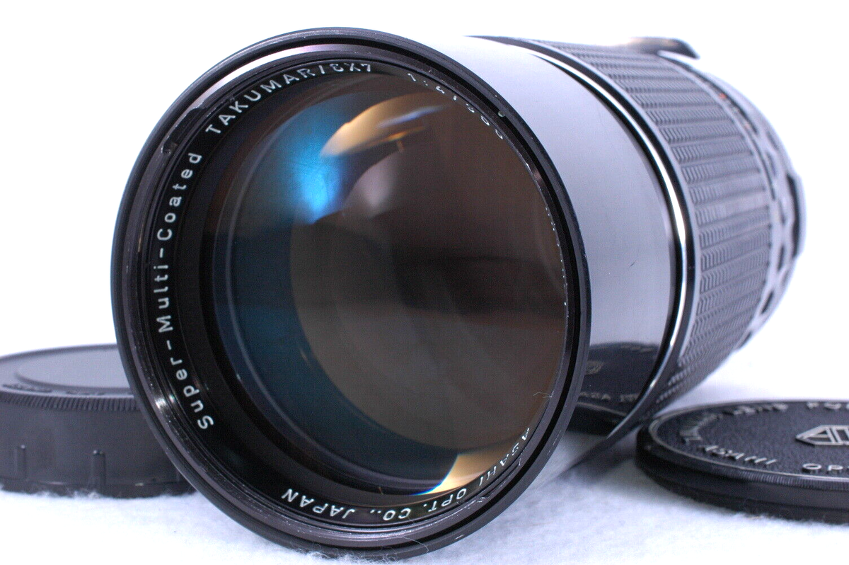 Pentax Super-Multi-Coated Takumar 6x7 300mm F4 Lens SMC 67