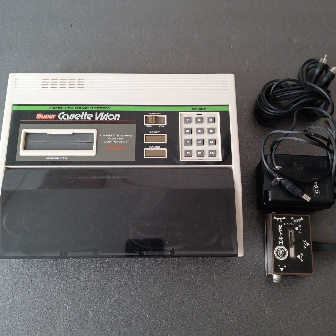 EPOCH SUPER CASSETTE VISION Console Boxed Tested System JAPAN | eBay