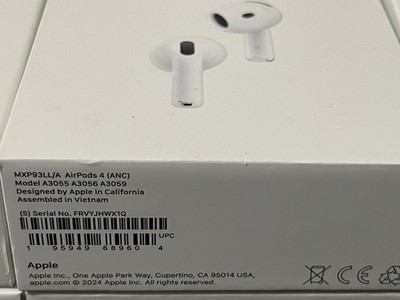 Apple AirPods 4 with Active Noise Cancellation (ANC) Wireless
