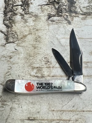 Case XX 1982 Mother Of Pearl Knoxville Worlds Fair 8220 Peanut