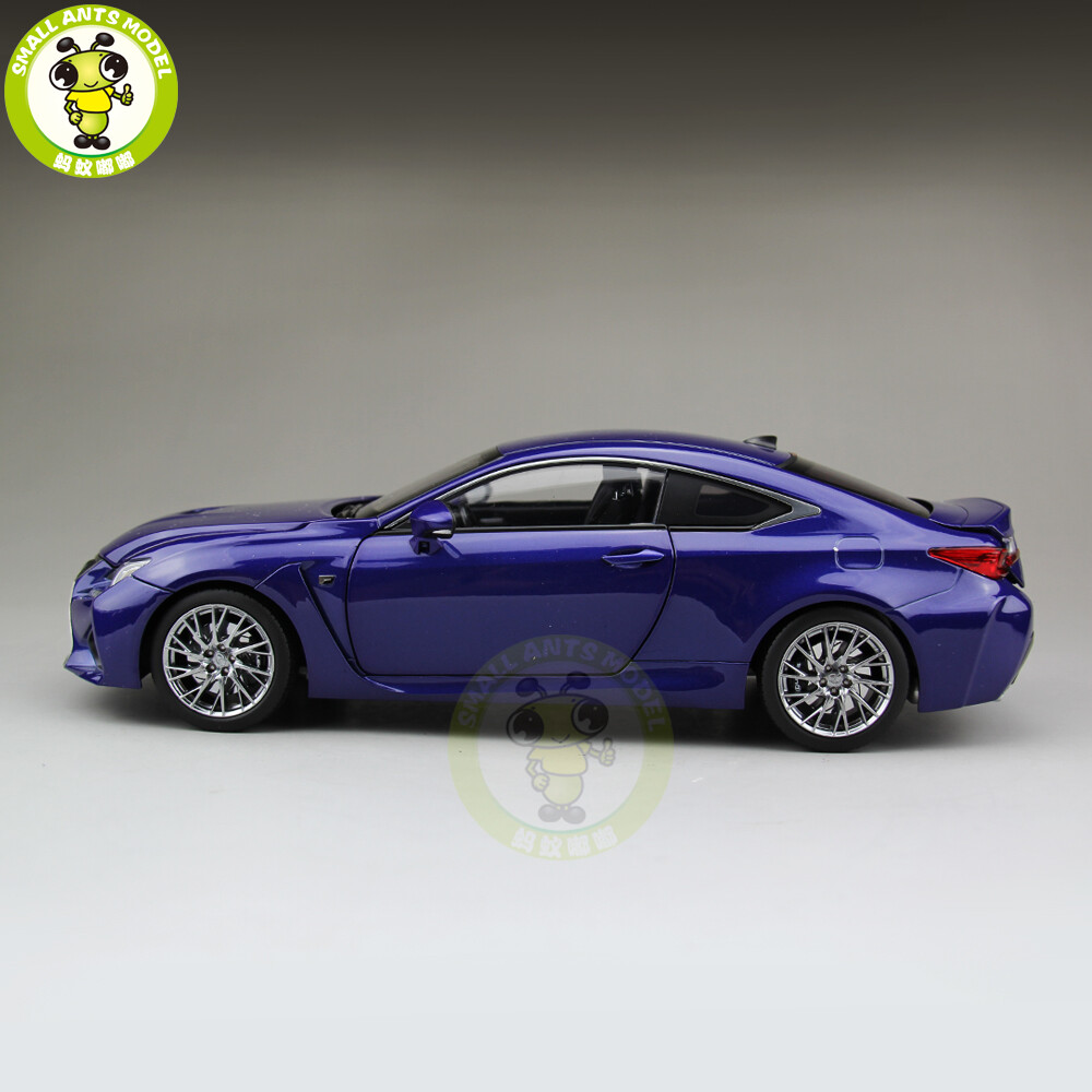1/18 Toyota Lexus RC F RCF Blue Diecast Model Cars Toys Gifts For